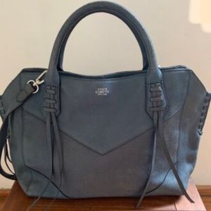 Vince Camuto leather satchel.